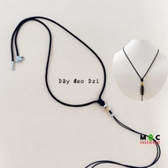 [new] 50/ 55/ 60cm/ 1 Pcs Tibetan Dzi Pendant Strap Back of Neck Clasp _ Handmade Mocmixue Accessori