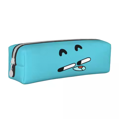 New Gumballs Gum Ball Watterson Amazing Cartoon Pencil Cases Pencil Pouch Pen Box for Girl Boy Bag S