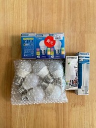Sunshine, Megaman, Starwise, Philips LED lightbulb E27 E14燈膽 燈泡