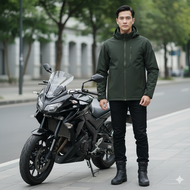 Valir Fline - Jaket Pria Keren | Jaket Motor Pria Parasut Anti Air Waterproof