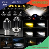 H6 BA20D LED Motorcycle Headlight Bulbs P15D H4/H6 White Yellow Hi Lo Lamp Scooter Accessories