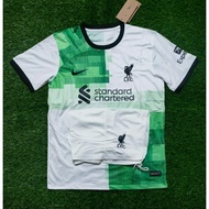 Liverpool Away 2023-2024 Men's Football Jersey Suit New Grade ORI - Import