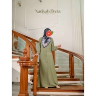 Penawaran Terbatas Gamis Nadiyah Dress By Attin