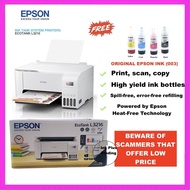 Original Epson Printer L3216 White  All in One Ink Tank Printer or 3 in 1 Printer ,  Upgraded Version of epson l3110 printer sale FREE 1 SET ORIGINAL EPSON INK ( CYAN , MAGENTA , YELLOW AND BLACK )