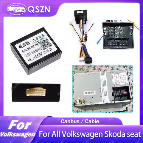 Canbus Box For Android Volkswagen Skoda Seat Golf 5/6/Polo/Passat/jetta/Tiguan/Touran DVD Car Player