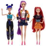 New KPop Demon Hunters Huntrix Doll Rumi Mira Zoey Toys Decorations for Kids Gifts
