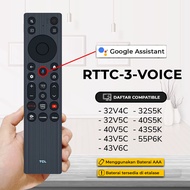 Remote Smart TV Android TCL 32V4C 32V5C 40V5C 43V5C 43V6C 32S5K 40S5K 43S5K 55P6K