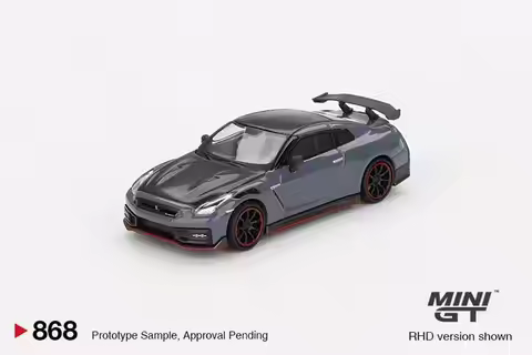 [PreSale] MINI GT 1:64 GTR R35 2024 Stealth Gray Diecast Model Car