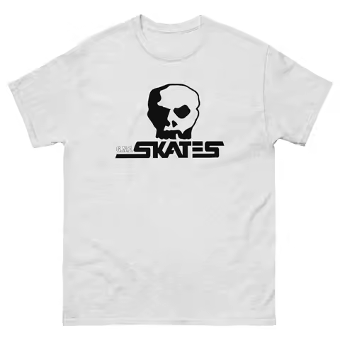 Gnc Skates Skate Skater Skull Skateboarding T Shirt Design
