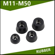 Black Rubber Feet Pads M11-M50 for Furniture & Machinery Anti-Slip Protection 【第二批链接】