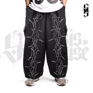 Synthesis Expertise Baggy Fleece Balloon Pants Rebel Riot Seluar Perempuan Seluar Baggy Perempuan Pa