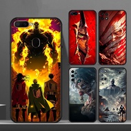 Attack on Titan Silicone Soft Phone Case OPPO A3S A5 A37 A39 A57 A59 A5S A77 A83 A1K A8 A9 2020 A31 