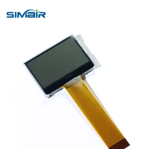 WO12864C2 128 * 64 COG LCD Display with White Screen 3.3V