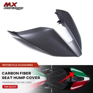 V4/V4S 2025 Motorcycle Carbon Fiber Rear Hump Cover Cowling Seat Tail Guard Fairing Kits For DUCATI 