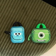 FOR AIRPODS 1 2 4 ANC PRO 3 3D Monsters University Cartoon IMD Silicone Protective Case Cover Casing