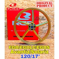 Front Sport Rim RCB EGO EGOS EGOLC Avantiz Solariz Scooter Nouvo S NouvoS Rim Front Only Gold 120-17" Accessories Motor