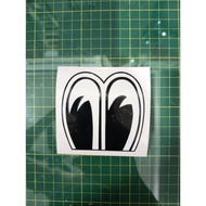 354- MATA Cutting Sticker Nakano Arai Helmet l Sticker Cutting Oracal 651 | Waterproof & Heat Resist