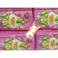 Parrot Botanical Soap (Soft Red Colour)/ Sabun Popinjay seketul rm 1.30 55g