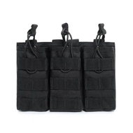 Molle Single Double Triple Magazine Pouch Mag Holster M4 M16 AR15 Rifle Mag Holder Waist Bag Hunting