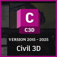 Civil 3D 2015-2025 [Full Lifetime Installation]