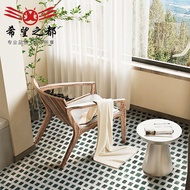 Wabi-sabi style vintage terrazzo tiles600600Japanese-style bathroom non-slip floor tiles kitchen toi