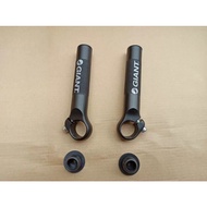 Authentic Giant original aluminum alloy grips for mountain bikes, retro round ultra light bike handl