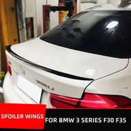 ABS Carbon Black Rear Trunk Lid Car Spoiler Wings Boot Lip Ducktail For BMW F30 F35 F80 320 325 330 