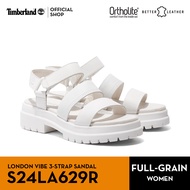 Timberland Women’s LONDON VIBE 3-STRAP SANDAL รองเท้ารัดส้นผู้หญิง (S24LA629R)