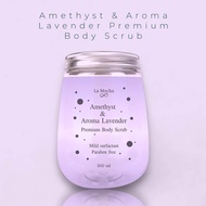 มาส์กตัวหอม ผิวใส Pre-order 1 กระปุก LA MOCHA Amethyst & Aroma Lavender Premium Body Scrub