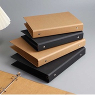 6 Hole Photo Album Thickened Kraft Paper Binder Notebook Shell A4 Folder B5 Stationery A5 Cover Bind