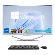 Aio i7 27 " Curved 16GB 480GB WIN11 Desktop Computer Editing Gaming Graphics