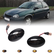 2Pcs LED dynamic turn signal light side marker light for Opel Combo C B Tigra A Astra F Meriva A Cor