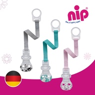 [NIP] Made In Germany Pacifier Chain/Pacifier Clip/Pacifier Strap-Grizzly/Green Leaf/Pink Flower Xia