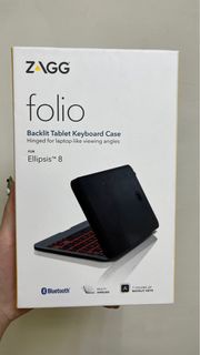 [全新］ZAGG folio Ellipsis 8 藍芽鍵盤