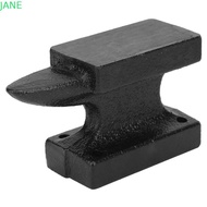 JANRY Horn Anvil, Forged Iron Bench Block, High Hardness Stable Portable Mini Forged Iron Anvil Jewe