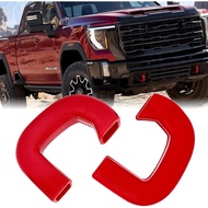 Front Tow Hook Cover Compatible with 2019-2024 GMC Sierra 1500, Customized Tow Hook Cover Fits for 2