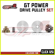 ☫ ✤ ◇ GT POWER PULLEY SET CLICK125I / CLICK150I（ PULLEY & DRIVE FACE & BACK PLATE & SLIDER & WASHER