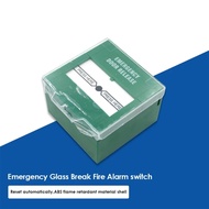 Fire Emergency Glass Resettable Emergency Release Fire Emergency Door Release Urgent Button 808G Exi