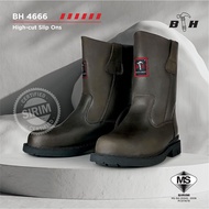 BH 4666 Black Hammer High Cut Slip On Safety Shoes ( SIRIM Certified )