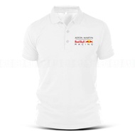 Polo T Shirt Embroidery Aston Martin Red Bull Racing F1 Car Motorsport Casual Baju Cotton Pakaian Sa