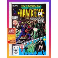 Solo Avengers 20 Hawkeye Marvel Comic Book (Jul 1989) VF