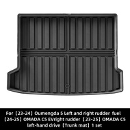 แผ่นรองพื้นรถยนต์ Chery OMODA 5/C5 สำหรับขับขว้าง 23-25 ปี กันน้ำ ป้องกันสิ่งแวดล้อมเต็มรูปแบบ แผ่นร