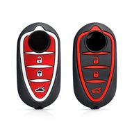 Silicone Key Cover Holder For Alfa Romeo Giulietta Myth Junior 4C Romeo Mito Myth 159 GTO GTA Car