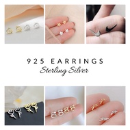 S925 Earnings, 925 Earrings, 📌925 Silver Gold Earrings, Small Jewelry Accessories Stud Earrings (SG)