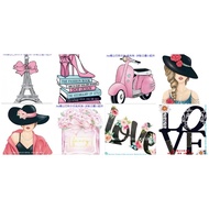 South America-Collage Three-Dimensional Small Accessories (Single 8cm) Number APM8/923-987