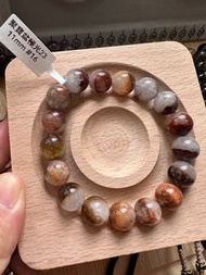 聚寶盆極光23 11mm 16手 天然水晶手串手鏈