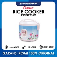 cosmos crj3123sv – rice cooker 1.8 liter 3in1 smart heating violet