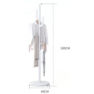 GoodLuck ราวแขวนไม้ ที่แขวน ไม้แขวน แขวนเสื้อ ราวแขวนสไตล์ญี่ปุ่น Simple Wood h9