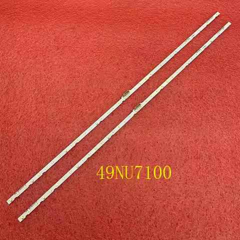LED(2)For Samsung TV UN49RU7300 UE49NU7100 UE49NU7102 UE49NU7140U UE49NU7670 UE49NU7120 UE49NU7170 U