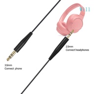 Will Stable Transmission Noise Cancelling Wire for TUNE700BT 750BTNC Earphones 3 5mm to 2 5mm Wire 5